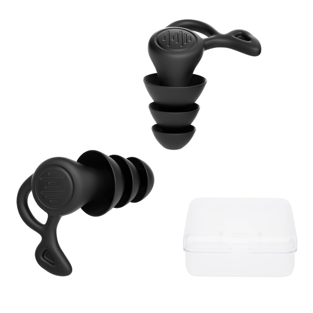 Proberos Swimming Ear Plugs Nose Clip for Adults Waterproof Silicone Ear Plugs for Swimming Soft Spiral Swim Earplugs with Storage Box Swimming Ear Plug Nose Clip for Swimming, Surfing, Snorkeling Proberos Swimming Ear Plugs Nose Clip for Adults Waterproof Silicone Ear Plugs for Swimming Soft Spiral Swim Earplugs with Storage Box Swimming Ear Plug Nose Clip for Swimming, Surfing, Snorkeling